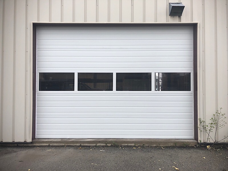 commercial garage door re frame